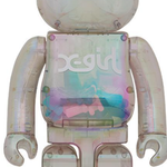 Дизайнерские игрушки BE@RBRICK X-girl 70cm, BEARBRICK3475