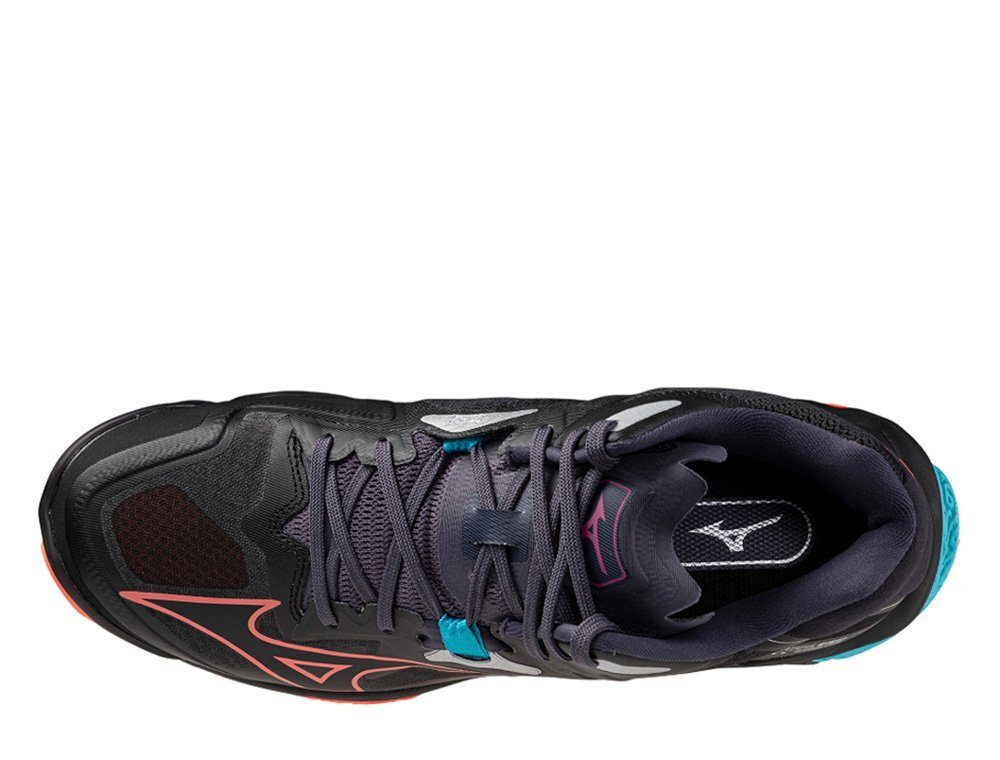 Волейбольные мужские кроссовки Mizuno Wave Lightning Z8 Mid Black Shoes