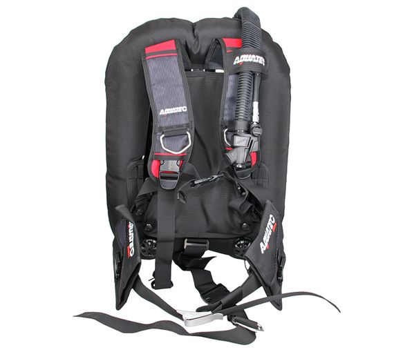 Подвесная система с крылом и алюминиевой спинкой Aquatec Deep Ocean черный