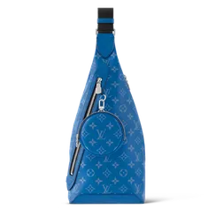 Сумка-слинг Louis Vuitton Duo канва Taigarama Blue