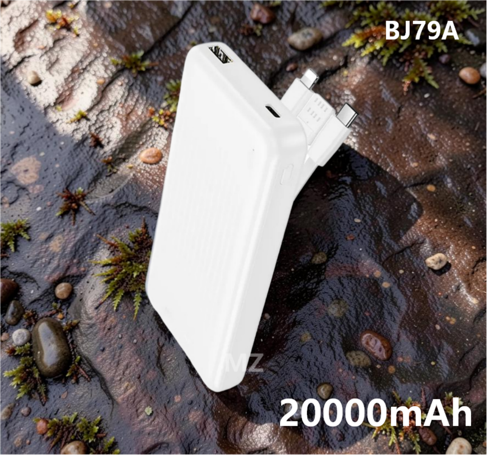 Повербанк (PowerBank) 20000mAh портативный 3-в-1 BJ79A