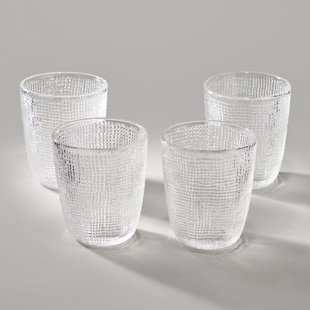 НАБОР СТАКАНОВ "TEMPO" 4 ШТ./300 МЛ