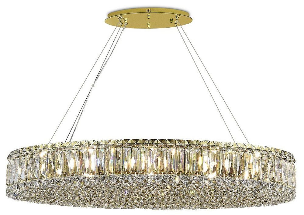 Подвесная люстра Newport 8450 8458/S gold