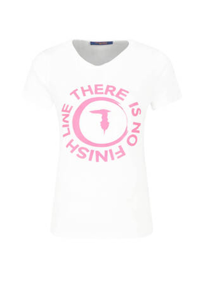 футболка Trussardi - белый(56T00382 1T003614)