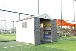 Садовый пластиковый сарай HouzBlock Comfort-3 7,5x11