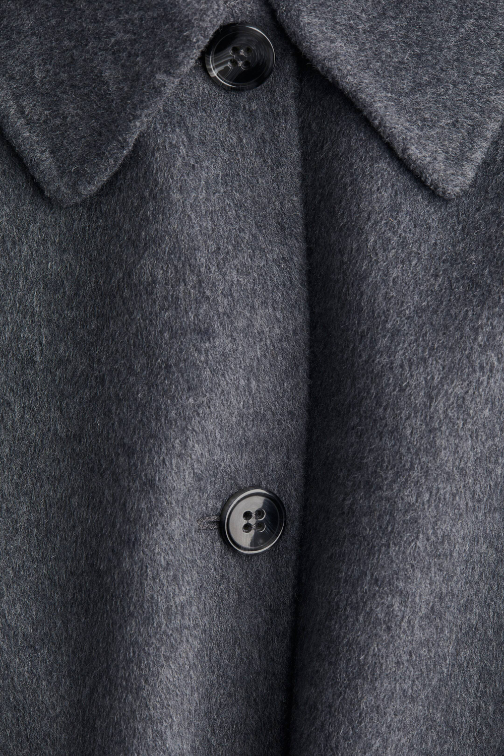 H&M Куртка ручной работы из смесовой шерсти, темно-серый