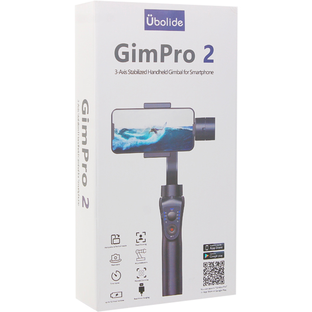 Стедикам-электронный стабилизатор Ubolide GimPro 2 (3-Axis Stabilized Handheld Gimbal) Черный