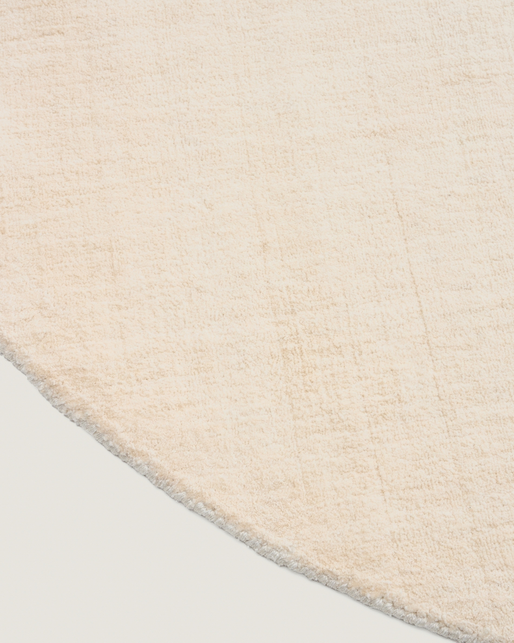 Empuries Круглый белый ковер Ø200 см