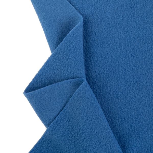 Флис 1-сторонний 230±10 г/м², 150 см / 10 метров, 288 синий, Gamma FG-001