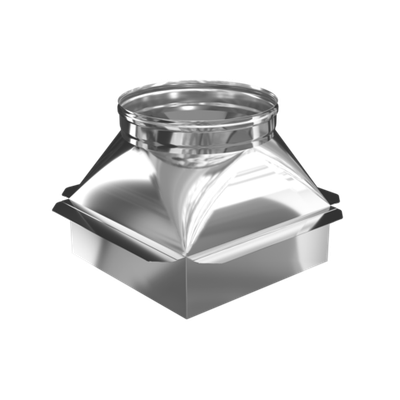 Craft переход с кирпичной кладки 125х250- Ф150 (304/0,5)