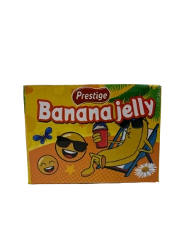 Желе с о вкусом банана и в форме банана , 24шт по 60гр.