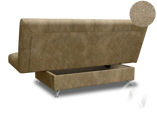 Диван прямой Клик-Кляк 8 ДК (LOVERS-26 серо-коричневый; 3 категория)