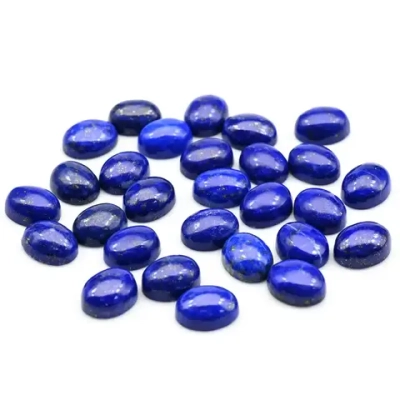 Кабошон из лазурита Афганского овал 10*8*4мм