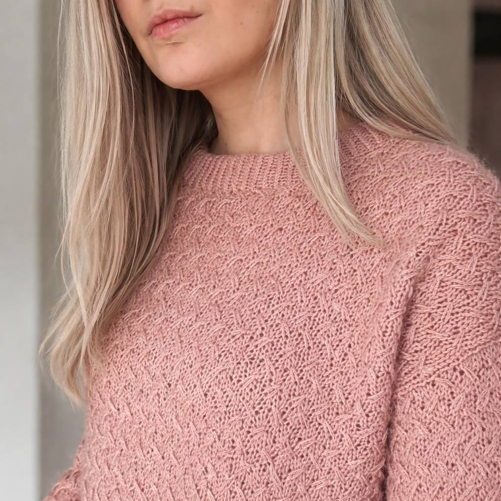 Описание по вязанию джемпера с японским плечом "Ida"