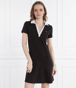 Платье CONTRAST VПОЛО Tommy Jeans - черный(DW0DW17937)