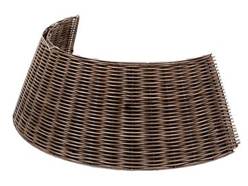 Корзина под елку Люкс (Дуб) ХL 75 1/2 с чехлом