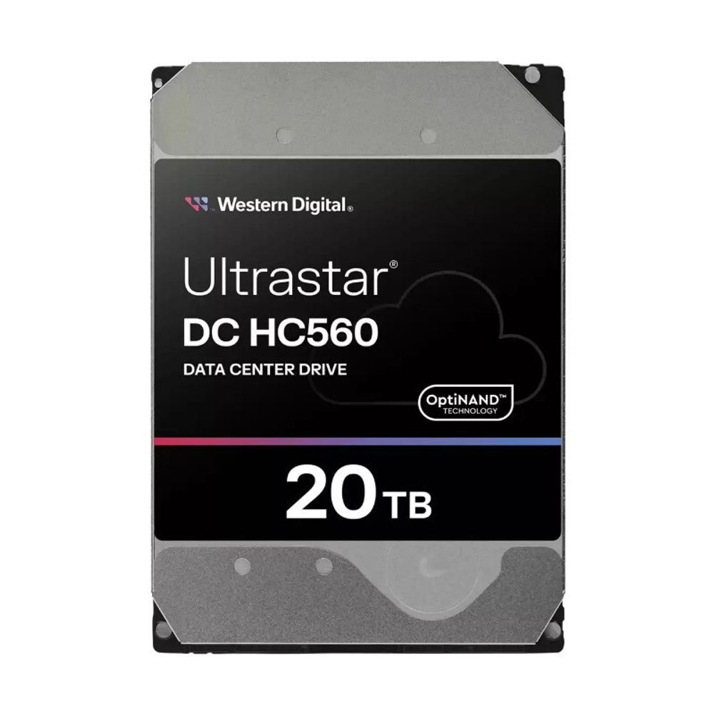 Жесткий диск Western Digital Ultrastar DC HС560 HDD 3.5&quot; SATA 20Tb, 7200rpm, 512MB buffer, 512e, (0F38785)