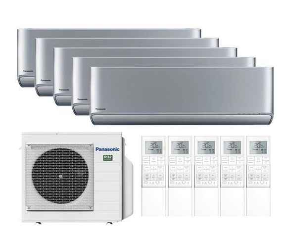 Мульти сплит-система Panasonic 5 x CS-XZ20ZKEW / CU-5Z90TBE