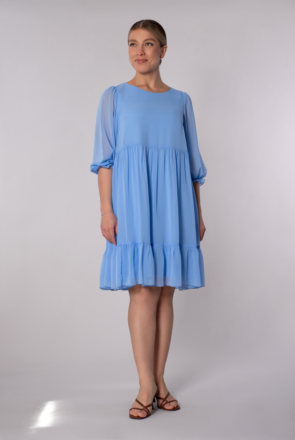 Платье женское 4017АП, Небесный #284Неб054017АП