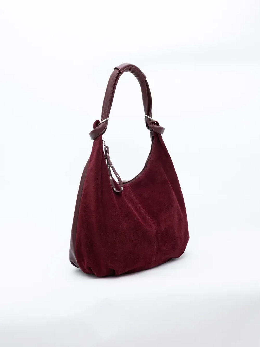 сумка большая через плечо шоппер натуральная замша