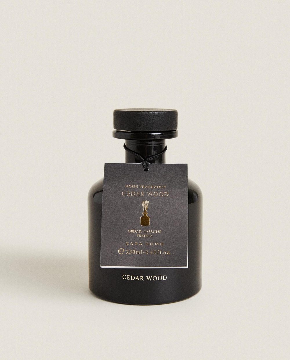 Zara Home CEDAR WOOD REED DIFFUSERS — ароматический диффузор с тростниковыми палочками, Кедр, 250 мл