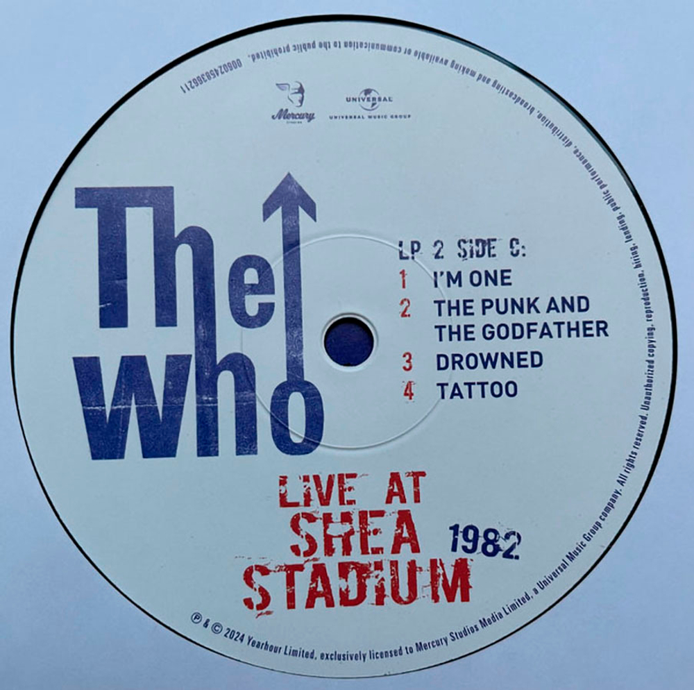 The Who / Live At Shea Stadium 1982 (3LP)