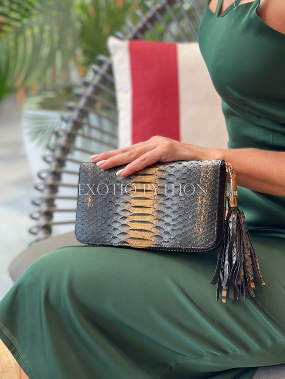 Кошелёк из кожи питона WA-125