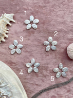 Набор для создания подвески "Цветок" (жемчуг натуральный бусина 10-14мм )