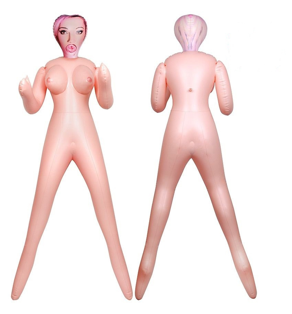 Кукла надувная Анджелина три отверстия 156 см