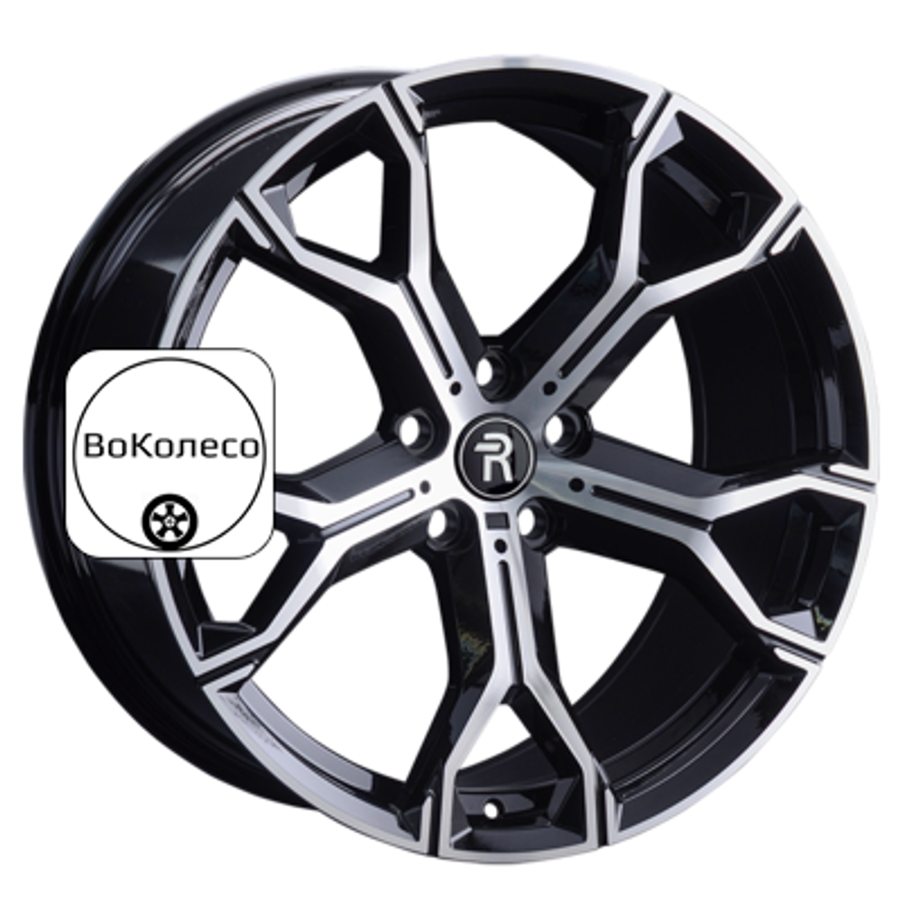 9,5x21/5x120 ET49 D72,6 LR75 BKF (пш, LR002) Replay