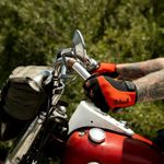 Moto Gloves / Черно-оранжевый