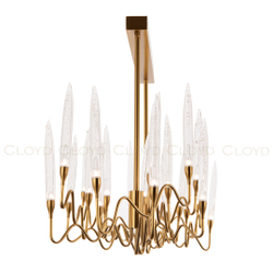 Люстра Cloyd ZOAR C26 / шир. 120 см - латунь (арт.10407)