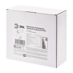 Трековый светильник трехфазный ЭРА SТR-30-36-40K-B30 узкий луч 4000K черный