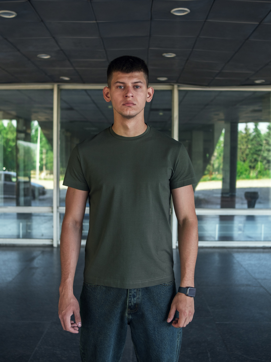 Футболка BGLS baza (хаки)