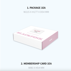 Членство BLACKPINK BLINK GENERAL MEMBERSHIP KIT