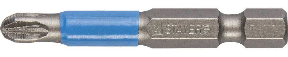 STAYER ProFix PZ3, 50 мм, 2 шт, набор бит, Professional (26223-3-50-02)