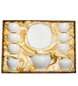 Pavone AS-47 Чайный сервиз на 6 перс. «Оро Бьянко»