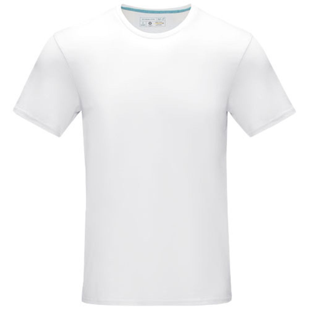 Мужская футболка Azurite с коротким рукавом, изготовленная из натуральных материалов