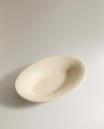 ZARA HOME КЕРАМИЧЕСКАЯ МЫЛЬНИЦА, СЕРЫЙ