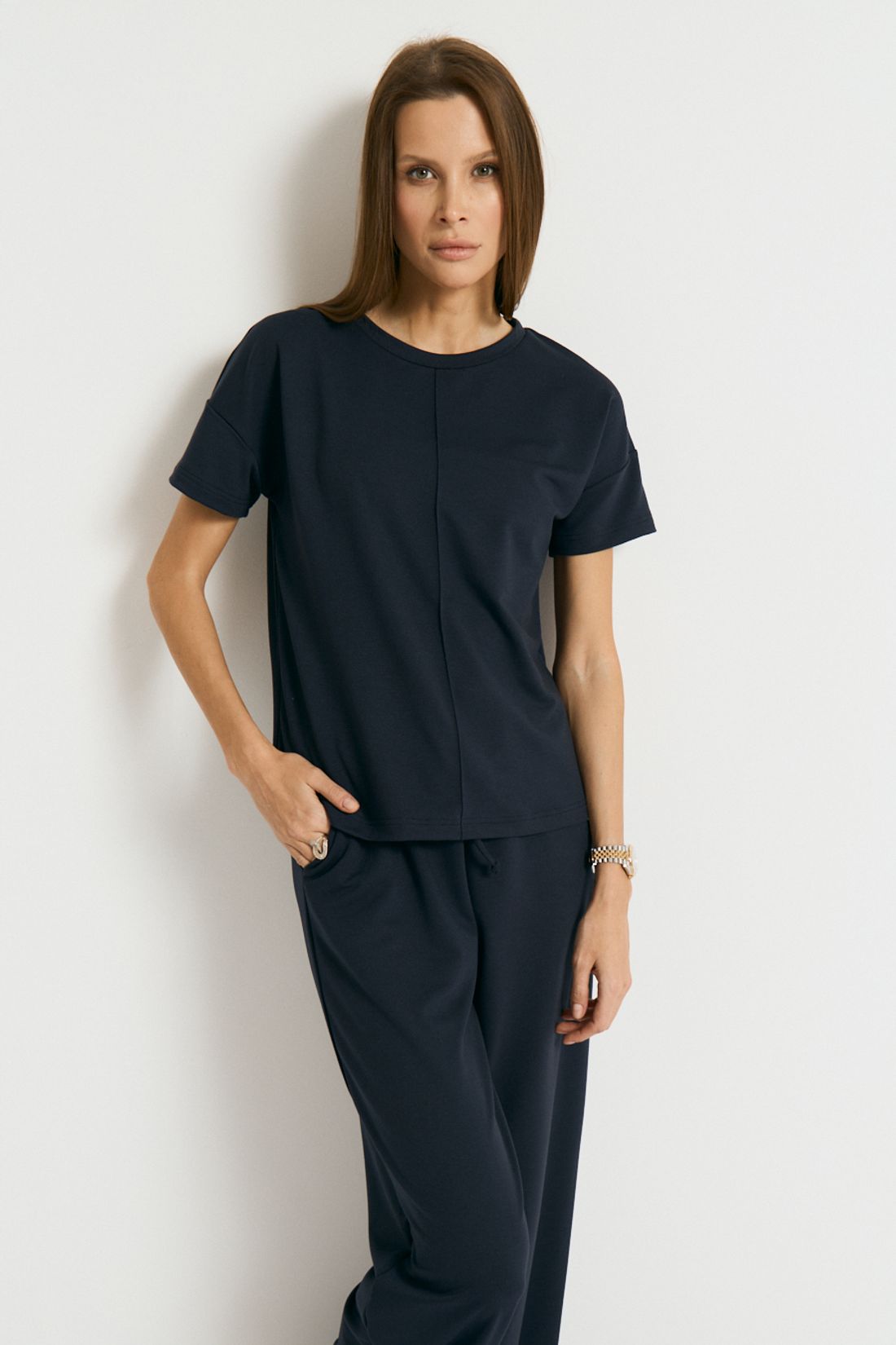 Джемпер R5080 темно-синий / 42