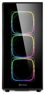 Корпус Sharkoon TG6 RGB черный