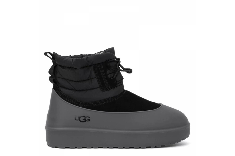 UGG Classic Mini Lace-Up Weather Black