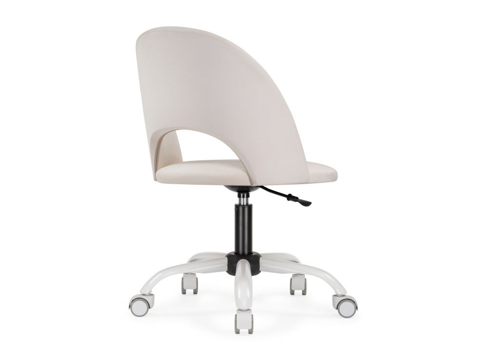 Компьютерное кресло Ирре молочное / белое