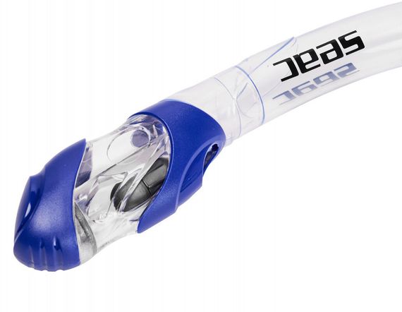 Трубка Seac Reverse Dry прозрачный/синий