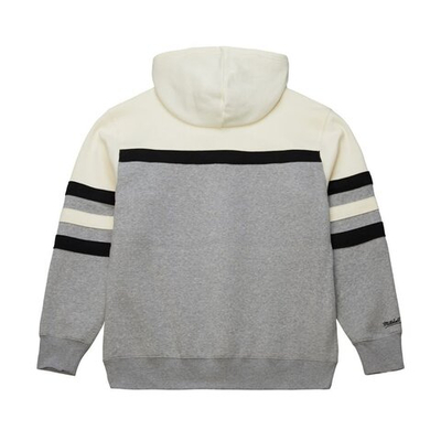 Баскетбольная толстовка Mitchell&Ness NBA Head Coach Vintage Logo Sacramento Kings Sweatshirt Gray