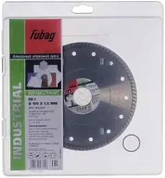 Алмазный отрезной диск по керамике Fubag FZ-I D300 мм / 30-25,4 мм