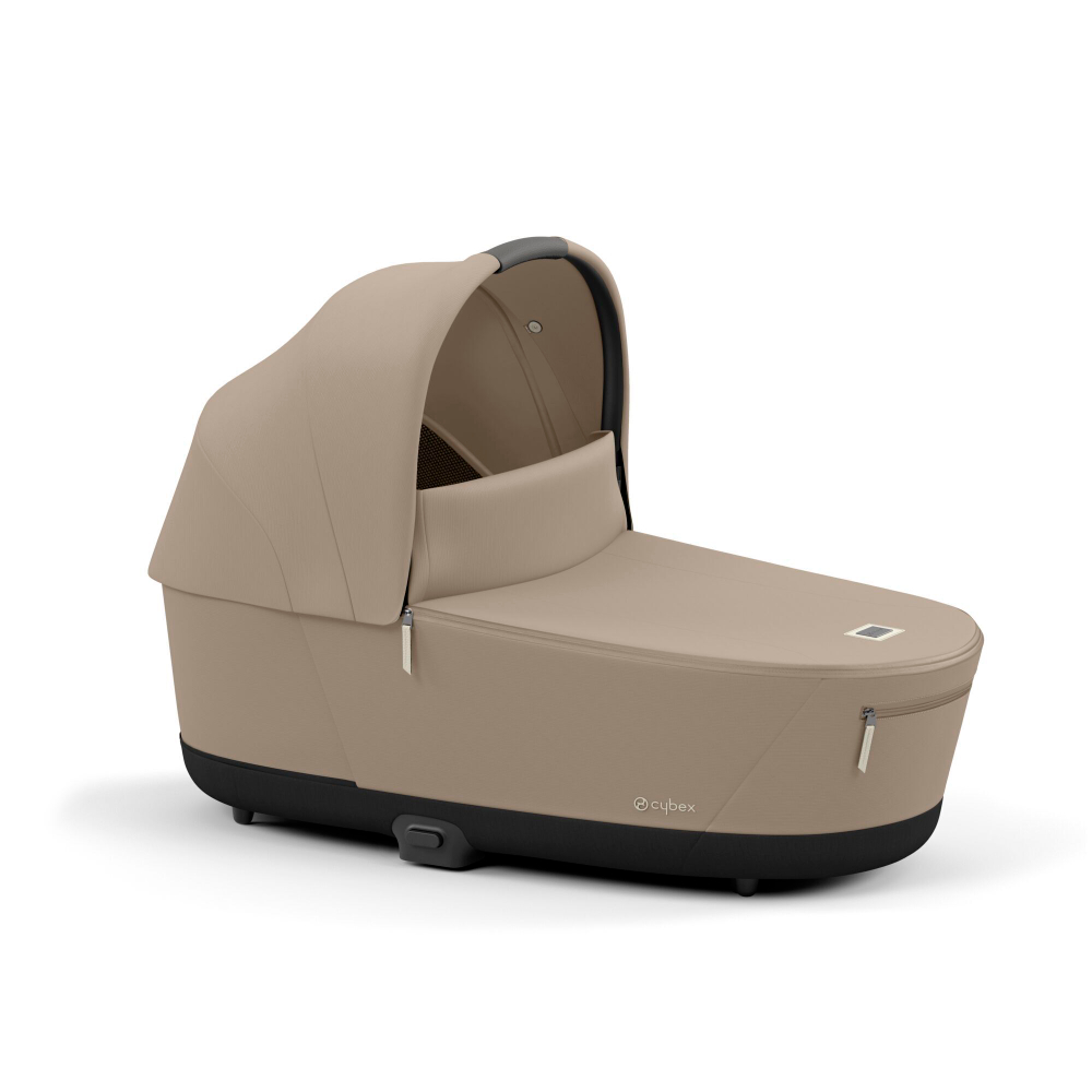 Коляска Cybex Priam IV 3 в 1 цвет Cozy Beige на шасси Rosegold