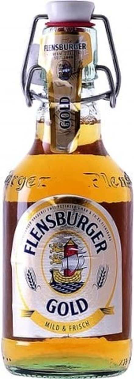 Пиво Фленсбургер Голд / Flensburger Gold 0.33 - стекло