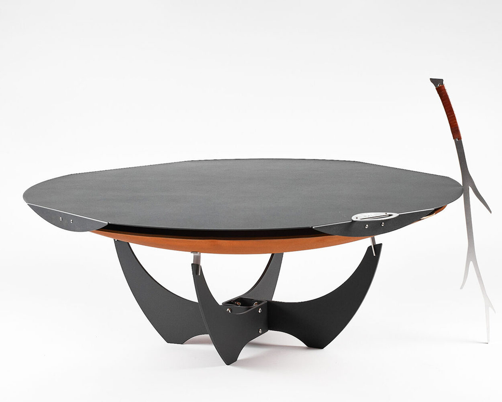 Крышка для костровой чаши Up!Flame Steel Cover black