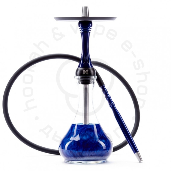 Alpha Hookah Model X – Dark Blue (Темно-синий) Лаковый